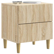 Comodino | Armadio da Notte | Mobiletto da notte con cassetto Rovere Sonoma 43 x 34,5 x 48 cm