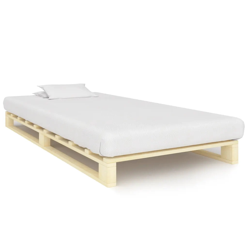 Giroletto in Pallet di Legno Massello di Pino 90x200 cm cod mxl 53522