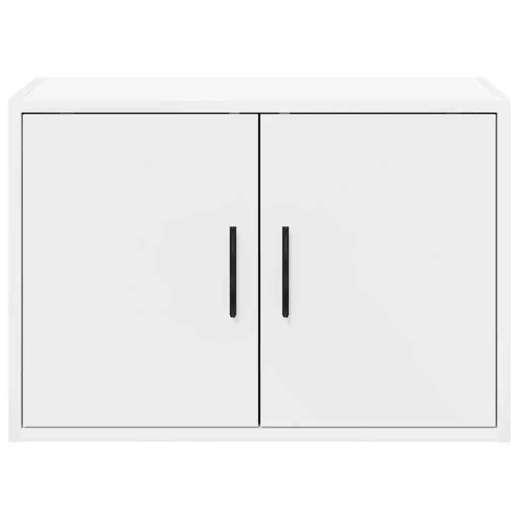 Pensili per Garage 2 pz Bianco in Legno Multistrato CFW5007127