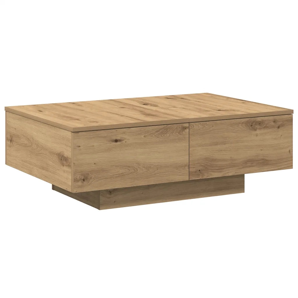 Tavolino da salotto | Tavolino da caff¨¨ | Tavolino da Soggiorno Rovere Artigianale 90x60x31 cm Truciolato