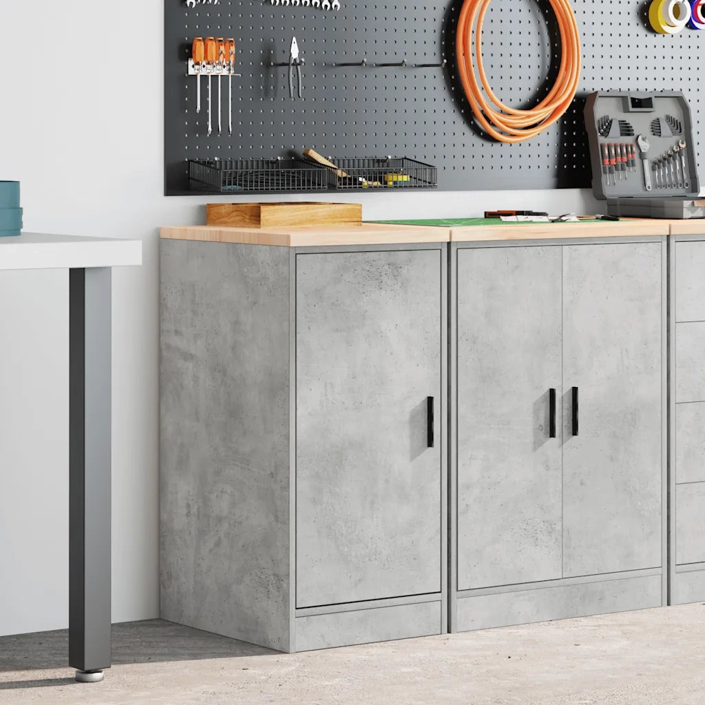 Armadietto da Garage Grigio cemento 40x51x85 cm CFW2152313
