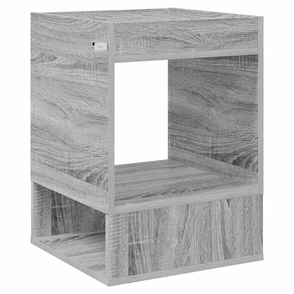 Tavolino Grigio Sonoma 40 x 40 x 56 cm Legno ingegnerizzato 890954