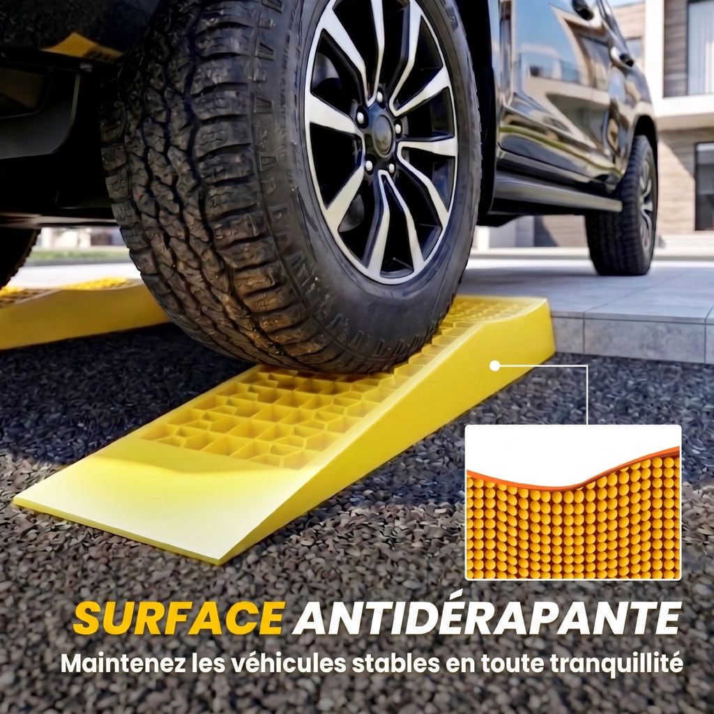 Rampa di carico per veicoli ¨C zephmum ¨C Giallo 70x19.5x7.8 cm