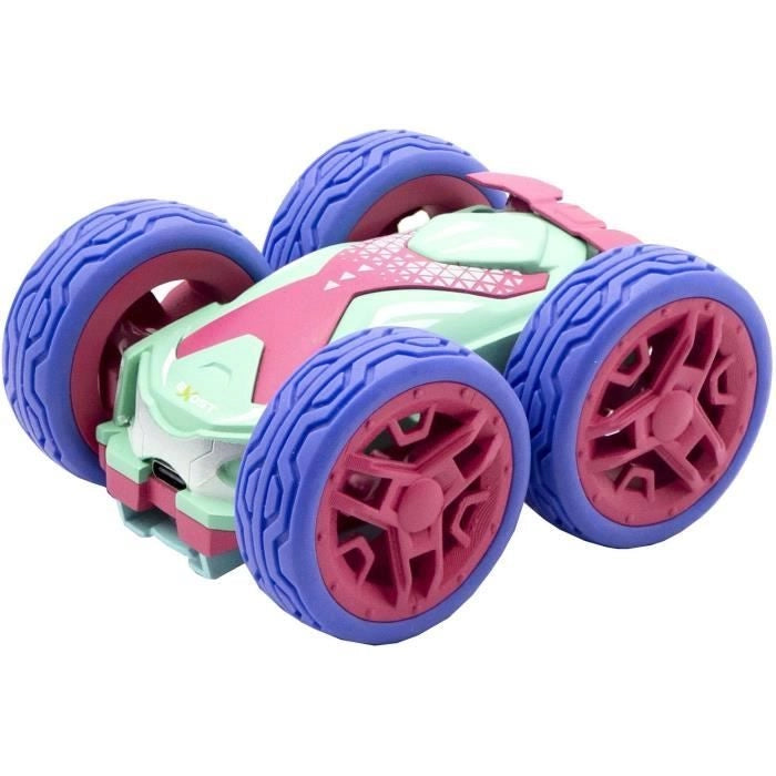 Auto telecomandata - EXOST - 360 Mini Flip Amazon 1:34 - 8 km/h - 10 cm - rosa - 5 anni