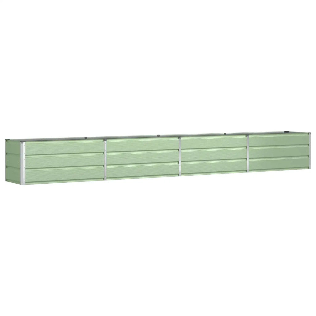 Fioriera Verde Pastello 385 x 50 x 45 cm Acciaio zincato