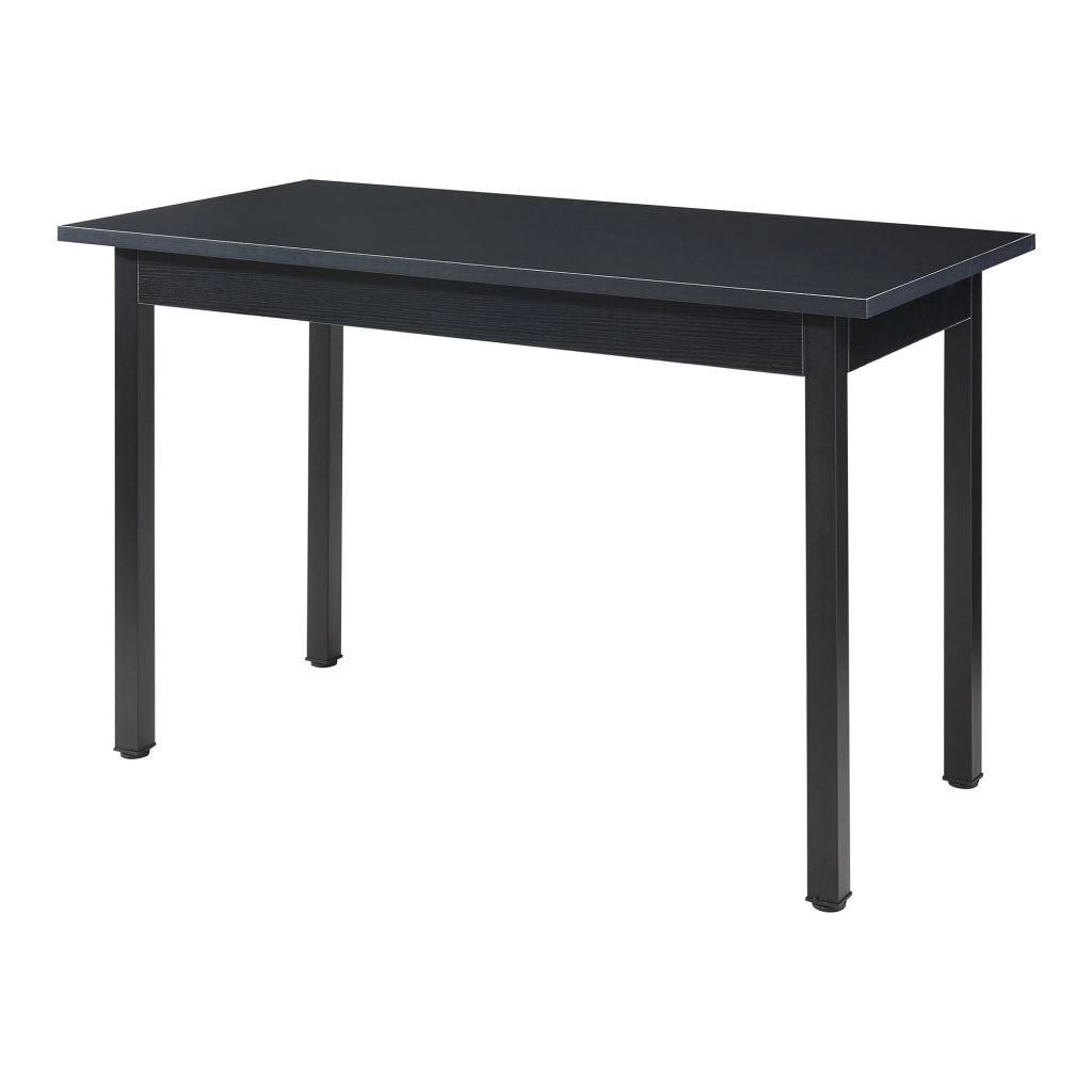 Tavolo da Pranzo Den Haag 120 x 60 cm - Nero [en.casa]