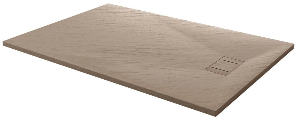 Piatto Doccia 70x170 cm Effetto Pietra Stone Tortora