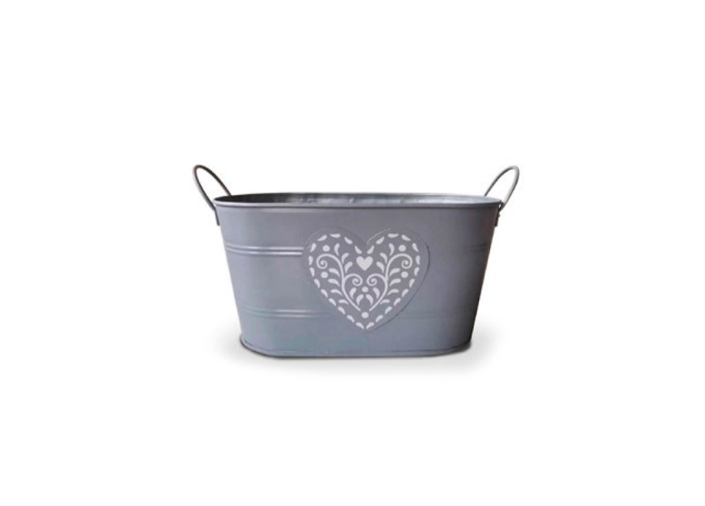 Portavaso Vaso Decorativo Per Fiori Piante Design Interno Esterno Waterlily - 24x14x12 - Waterlily