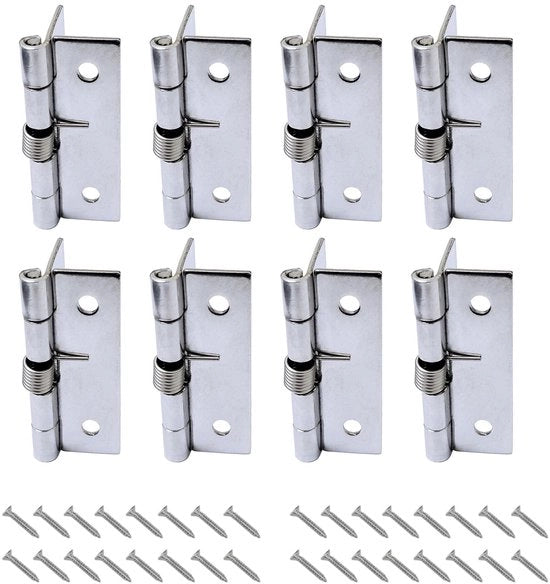 Serrature automatiche a vite selflock - Materiali resistenti all'usura - 8 pezzi - Closura automatica - Adatti per porte - Duratura e resistenza all'usura