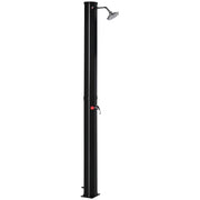 Doccia Solare Riscaldata per Giardino Esterno ¨C Zephmum ¨C Nero 35 Litri 55¡ã