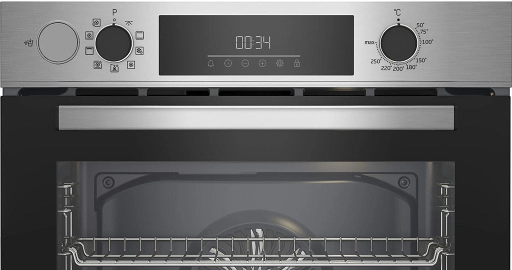 Beko Forno Multifunzione BBIS12300XDE Assistito a Vapore SteamAssist, b300, 9 Funzioni, A+, Acciaio Inox