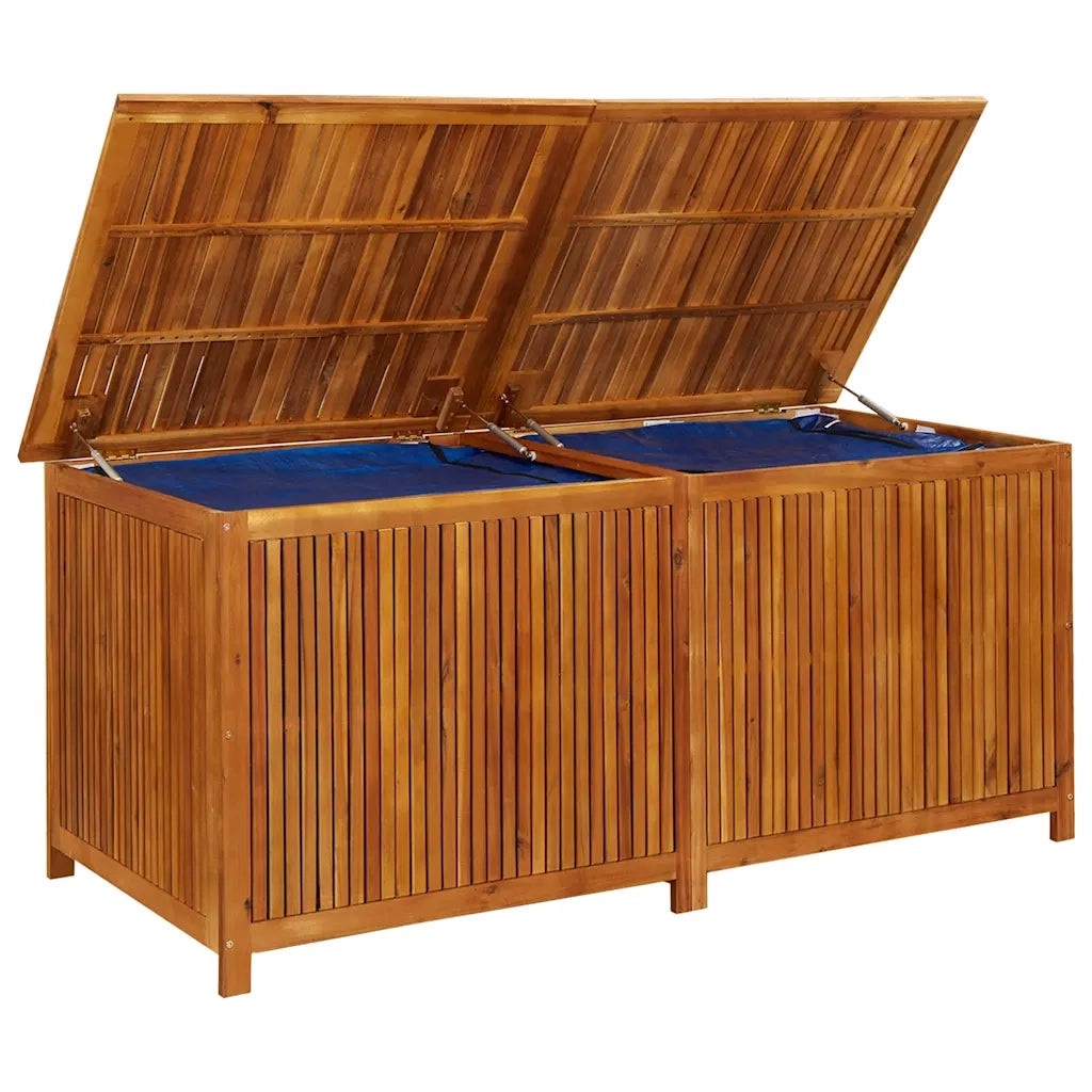 Contenitore da Giardino 175x80x75cm in Legno Massello di Acacia 316502