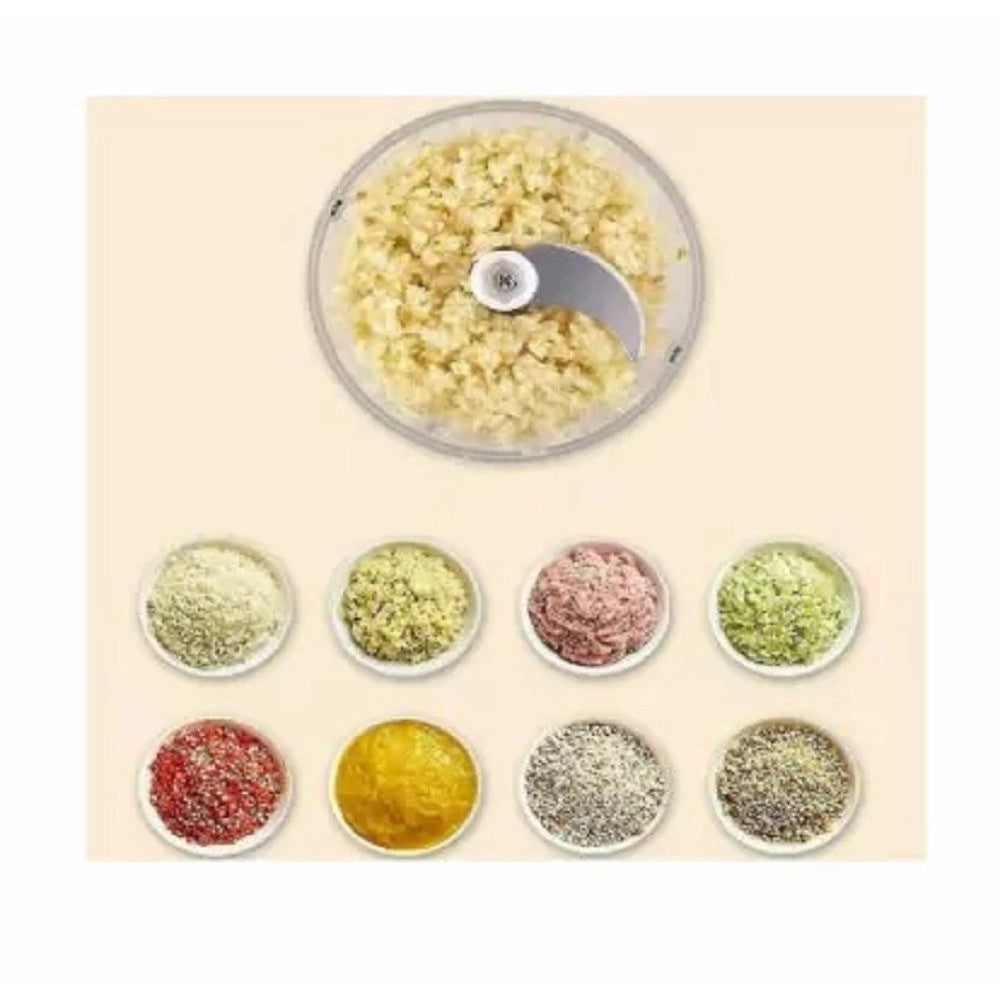 Trade Shop - Mini Frullatore Tritatutto Ricaricabile Usb Multifunzionale Alimenti Aglio Q-t36 -