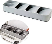 Organizzatore per tavolo da pranzo e organizzatore per l'armadietto della cucina, per la conservazione e organizzazione di piatti e bicchieri (lotto da 2)