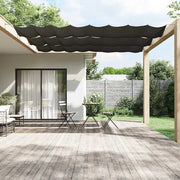 Paravento Verticale Antracite 100x1000 cm in Tessuto Oxford 148211