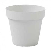 VASO CLEO TONDO IN PLASTICA CON RUOTE Ø 60 CM VECA Colore: Bianco