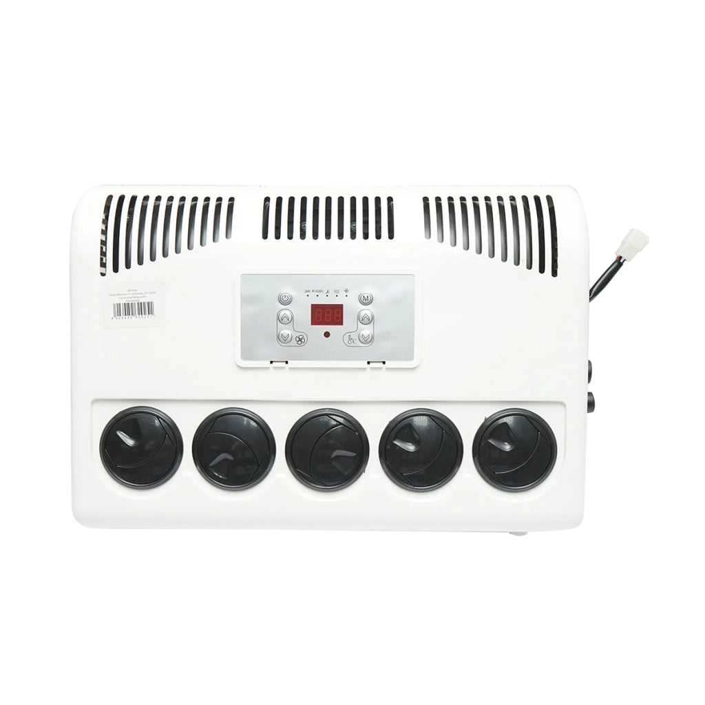 Climatizzatore fisso per macchinari industriali AC universale 24V 2400W con telecomando – Condizionatore d'Aria Climatizzatore Adatto Camion Autobus Camper Caravan