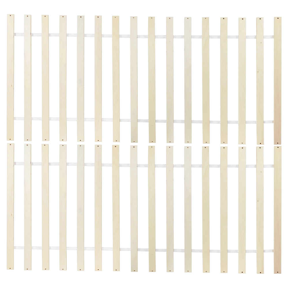 Letto in legno di pino scuro matrimoniale 140 x 200 cm 6 stile scandinavo