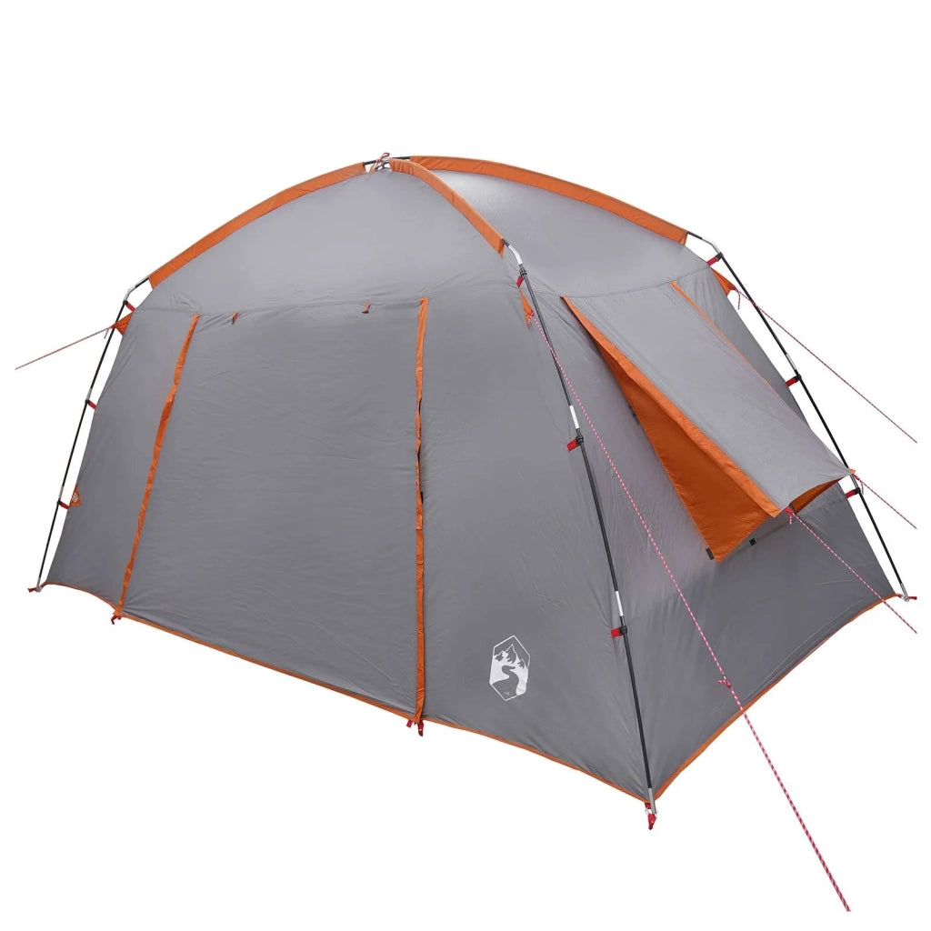 Tenda Capanna Grigio e arancione 300 x 210 x 156 cm Poliestere 42028512