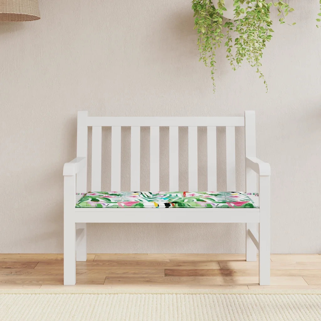 Cuscino Panca da Giardino Multicolore 120x50x3cm Tessuto Oxfordcod mxl 101859