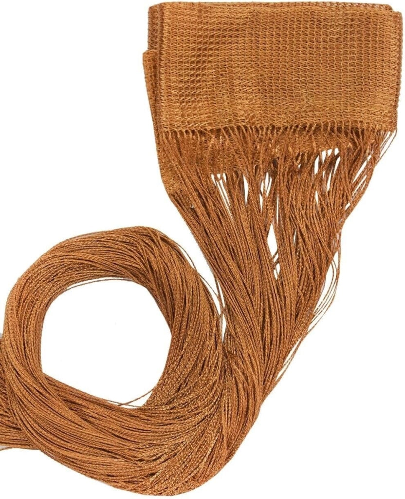Tenda a Fili Elegante Per Porte Finestre Pannello 100x200 Cm Divisorio Camere Stanze Ambienti Bronzo