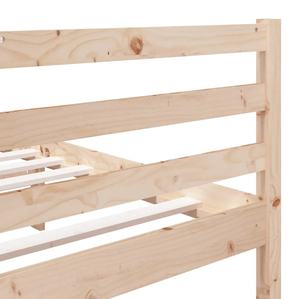 Giroletto-Struttura Letto in Legno Massello di Pino 140x190 cm 154057