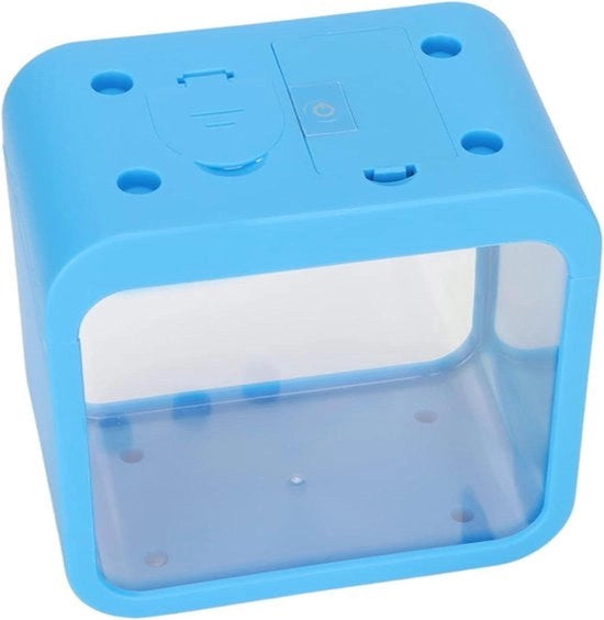 Sistema acquario - Vaso per betta - Illuminazione LED - Riscaldamento per interni - Sistema acquaponico per ufficio - Vivario - Recinzione in plastica.