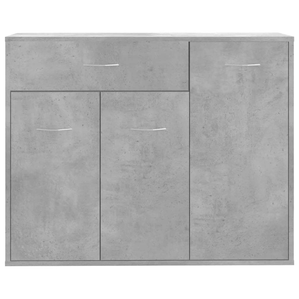Buffet credenza cassettiera armadio mobile contenitore organizer per cucina soggiorno salotto 88 x 30 x 70 cm legno ingegnerizzato grigio 02_0032111