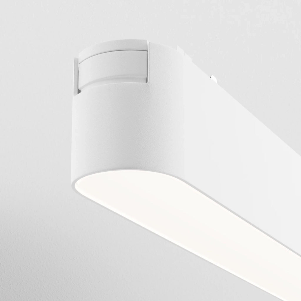 Maytoni Lampada da Binario Radity Basis 1 luce LED integrato bianco metallo