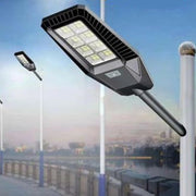 Trade Shop - Lampione Stradale Faro A Led Solare Per Esterno 120 W Luce 7000k Sl-606-200-7000k -