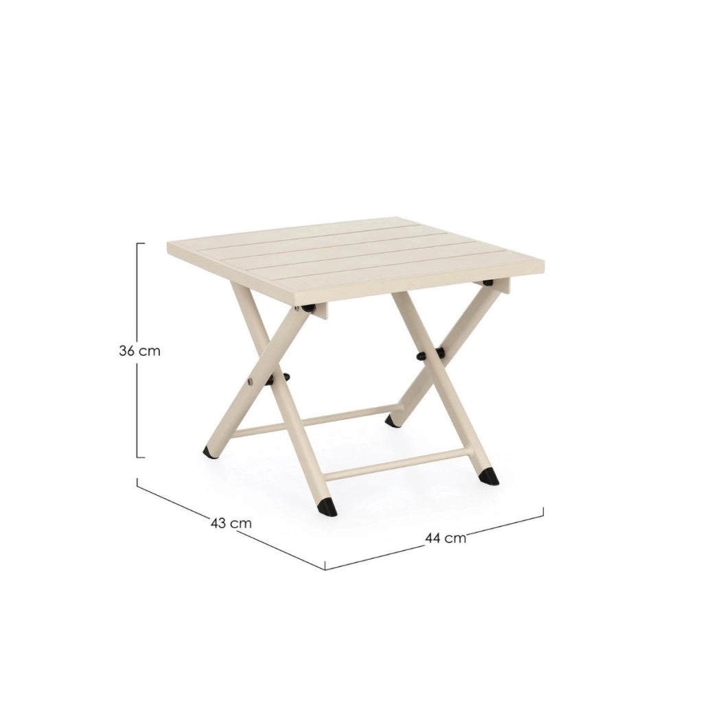 Bizzotto tavolino Taylor whisper cm 44x43x36h