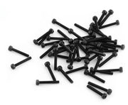Assortimento viti a 6 gusci e viti cilindriche, 50 pezzi, nero, M3 x 20 mm