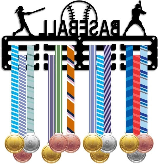 Display per medaglia per baseball, gare e altro - appoggia fino a 40+ medaglie