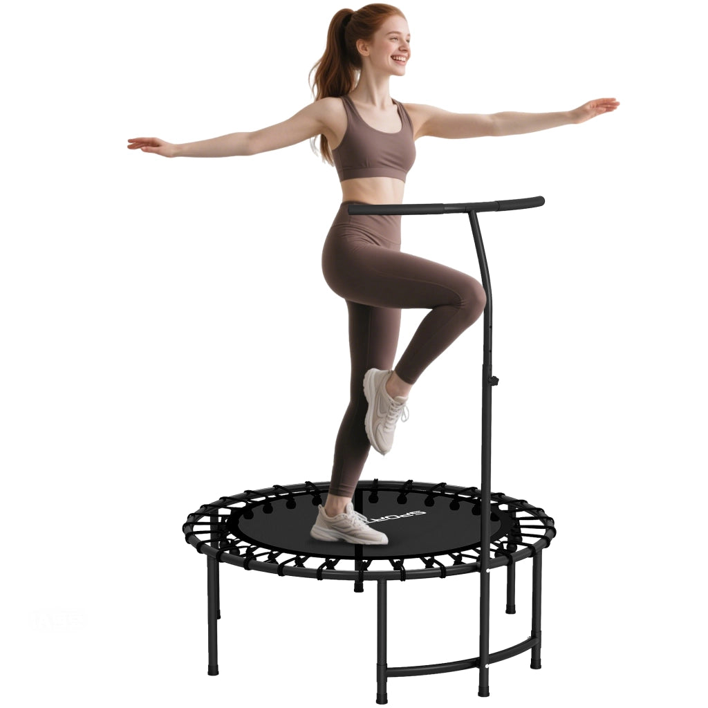 Trampolino da Fitness ¨C zephmum ¨C Nero, Metallo