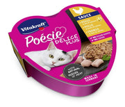 VITAKRAFT BOCCONCINI IN UMIDO POESIE DELICE PLUS 85 G AL POLLO E OLIO DI SALMONE