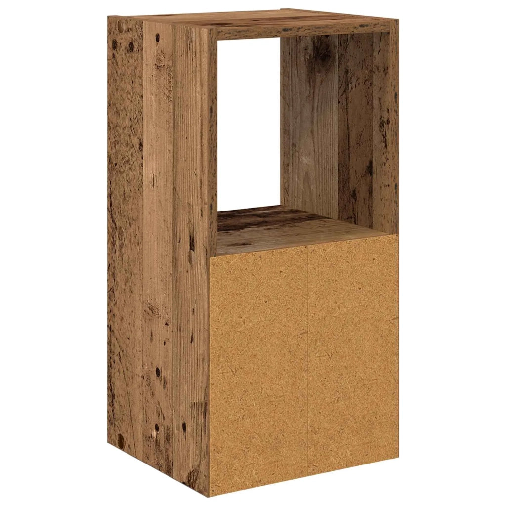 Comodino | Armadio da Notte | Mobiletto da notte Legno vecchio 30,5 x 27 x 59,5 cm Legno multistrato