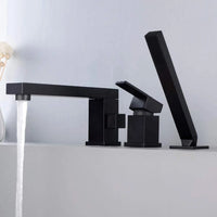 Rubinetto Da Vasca Rea Glen Black In Tre Parti