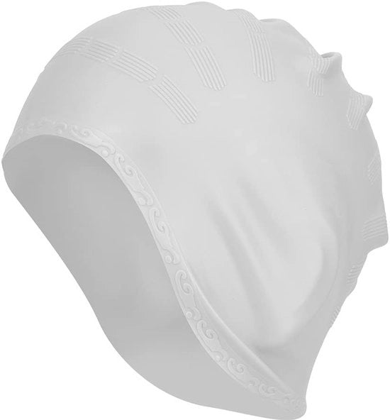Capocapelli in Silicone Flessibile con Orecchini per Capelli Lunghi