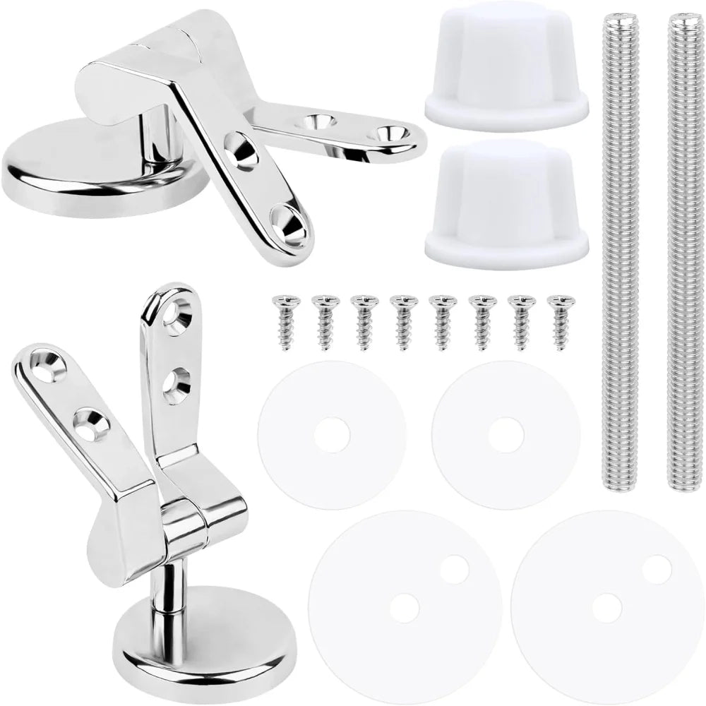 2 pezzi cerniere tavoletta sedile wc, coppia, copriwater soft cl