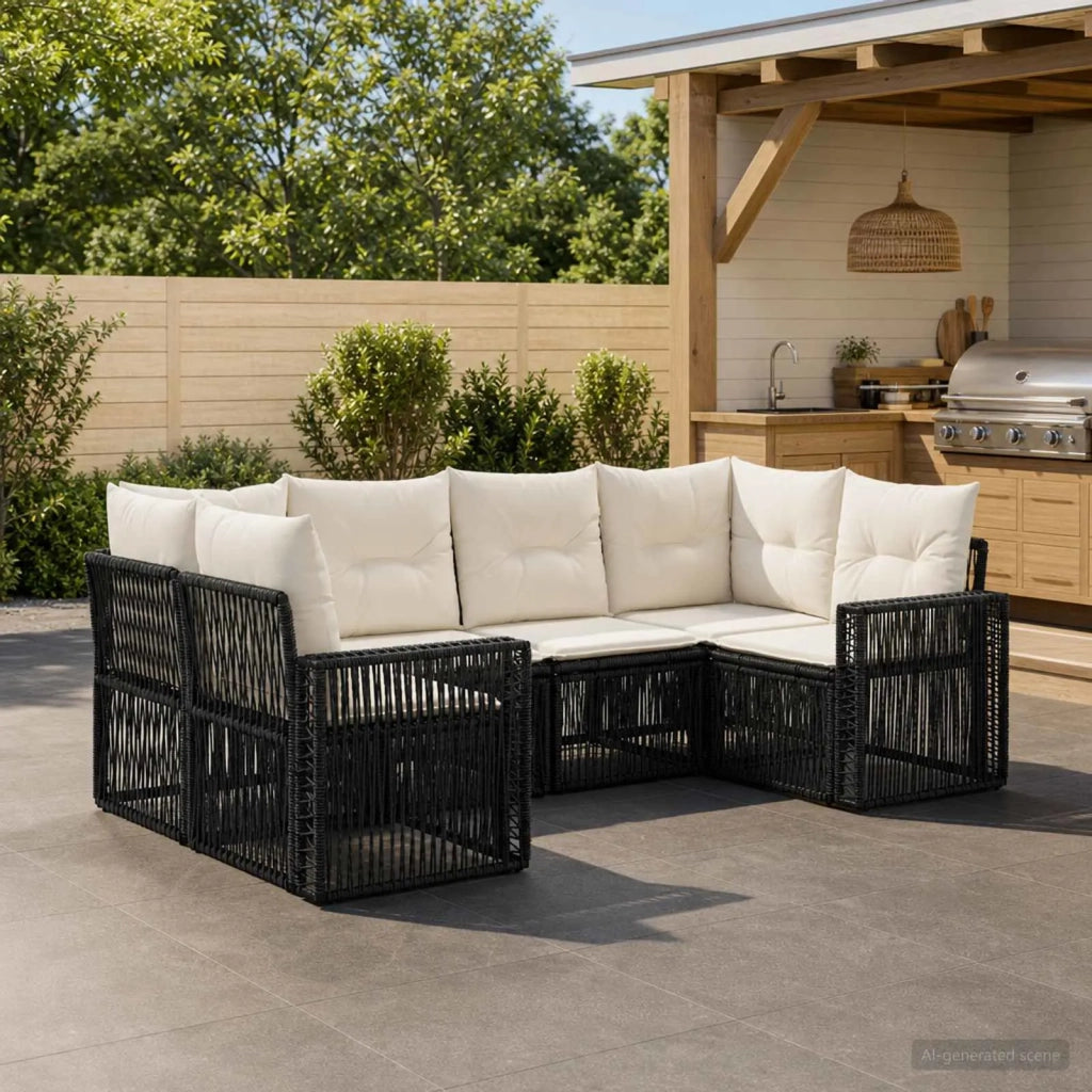Set Divano da Giardino 6 pz 6-Numero di posti 3435220