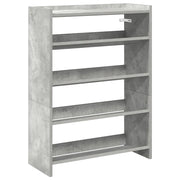 Scarpiera | Mobile per scarpe Grigio Cemento 60x25x81 cm in Legno Multistrato
