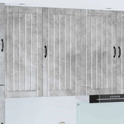 Armadietto a muro LUCCA Grigio Cemento 50 x 31 x 100 cm