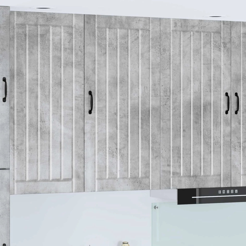 Armadietto a muro LUCCA Grigio Cemento 50 x 31 x 100 cm