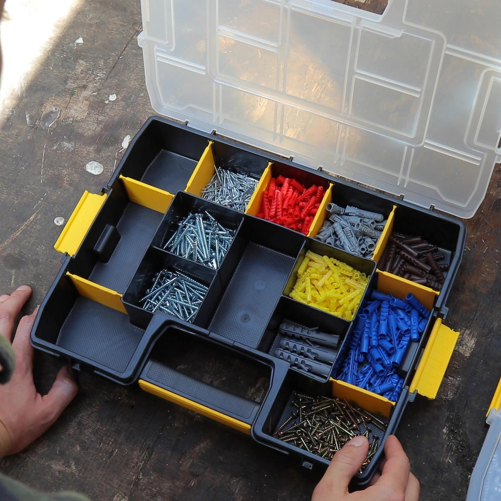 Organizer Portaminuteria Sort Master Jr Stanley Scomparti Regolabili Mm