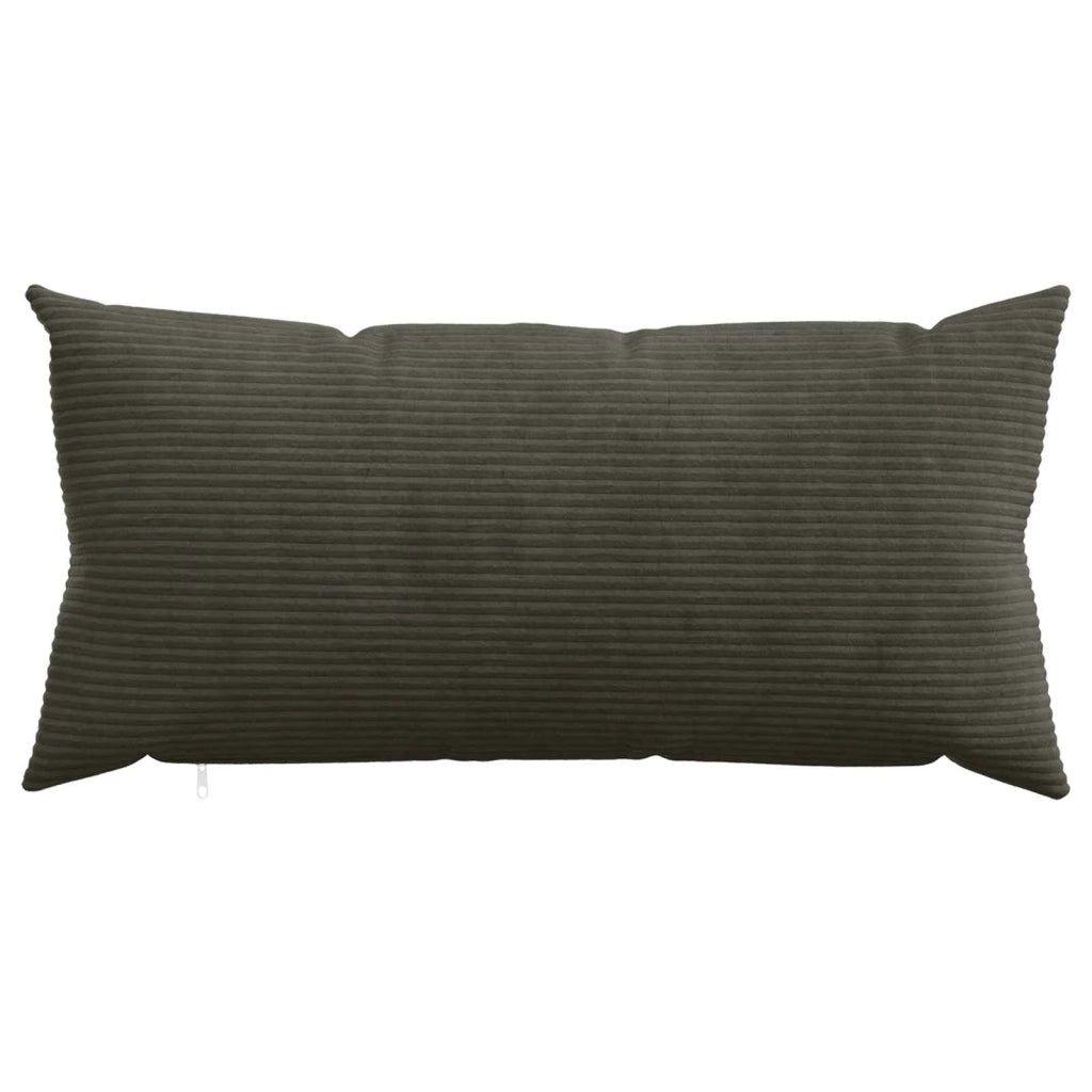 Federa 2 pcs HEERLEN Antracite 40 x 80 cm corduroy 909919