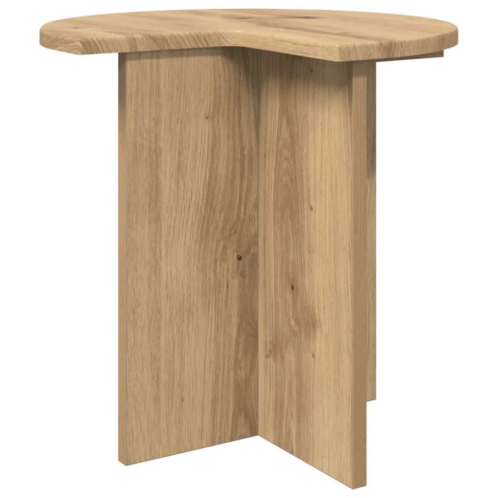 Tavolo laterale 2 pcs Rovere Artigianale Ø 39 x 38 cm