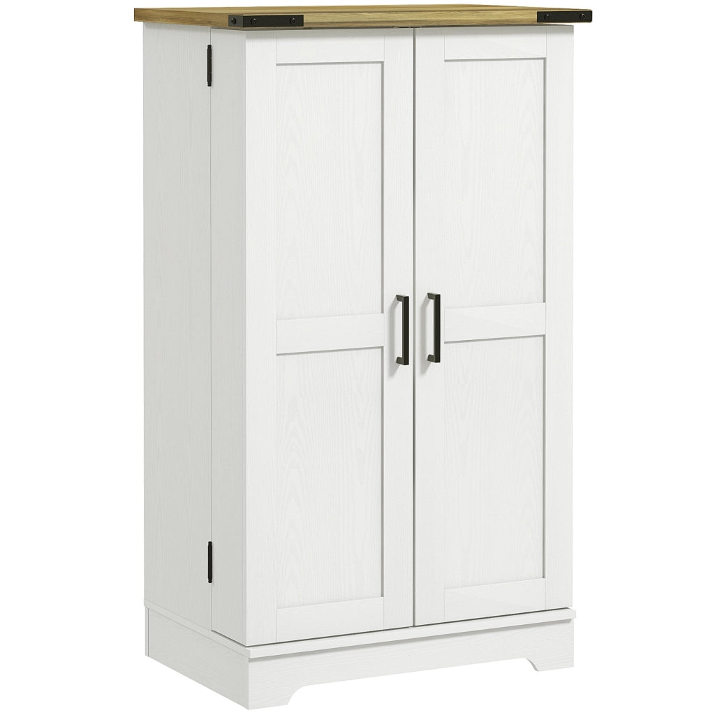 Armadio dispensa con ante ¨C zephmum ¨C crema 60x40x104 cm