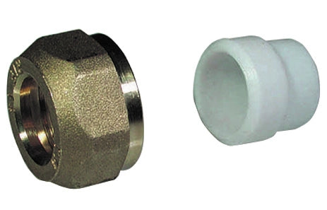 DADO E MONOCONO IN TEFLON- 1/2 x 12- TIEMM- pezzi 50