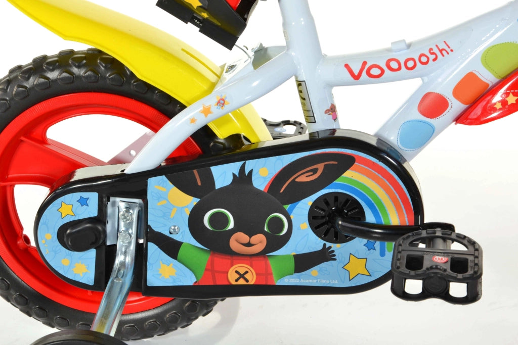 BING 12", bicicletta per bambini, adatta a bambini tra i 4 e i 6 anni, per altezza tra 100 e 120 cm, con campanello e sc