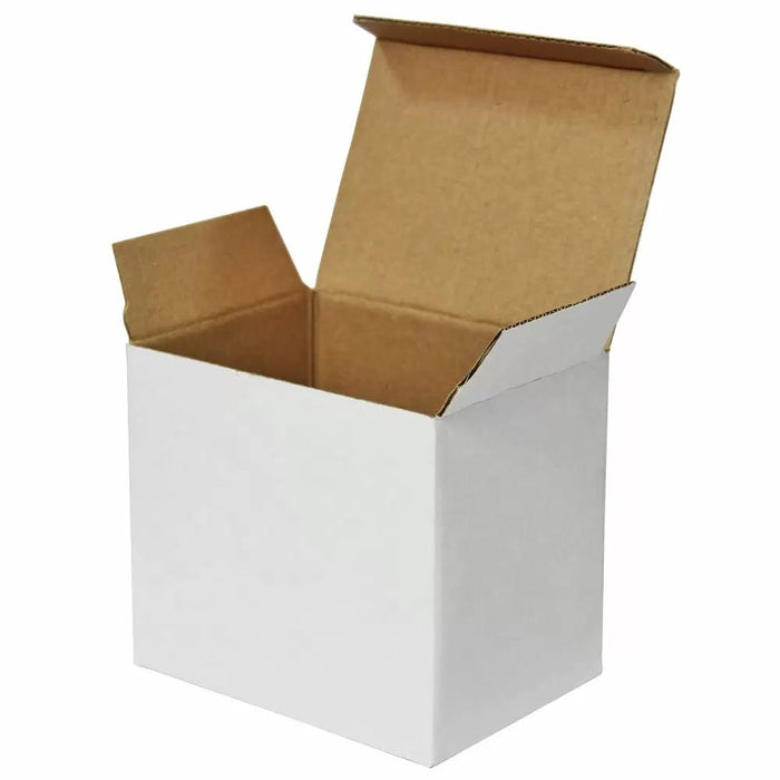 Set 72 Tazze per Stampa Personalizzata in Ceramica Bianca con Scatole